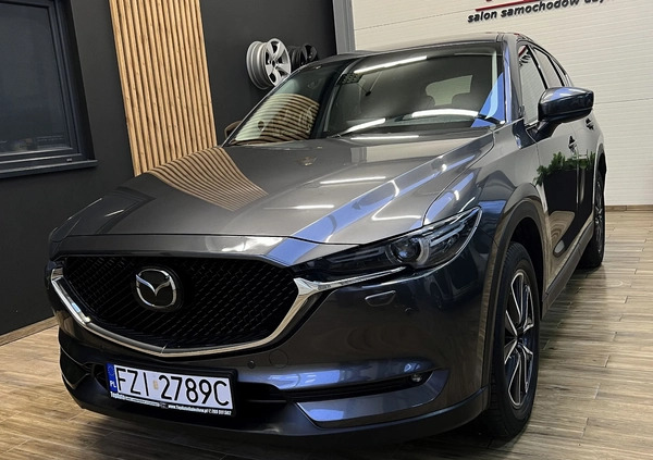 Mazda CX-5 cena 102900 przebieg: 62000, rok produkcji 2017 z Puszczykowo małe 742